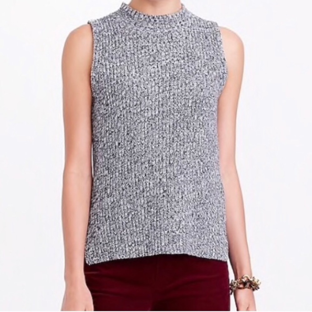 J Crew Sleeveless Turtleneck